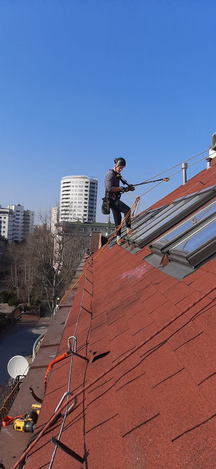 Wymiana rynien, ul. Lanciego